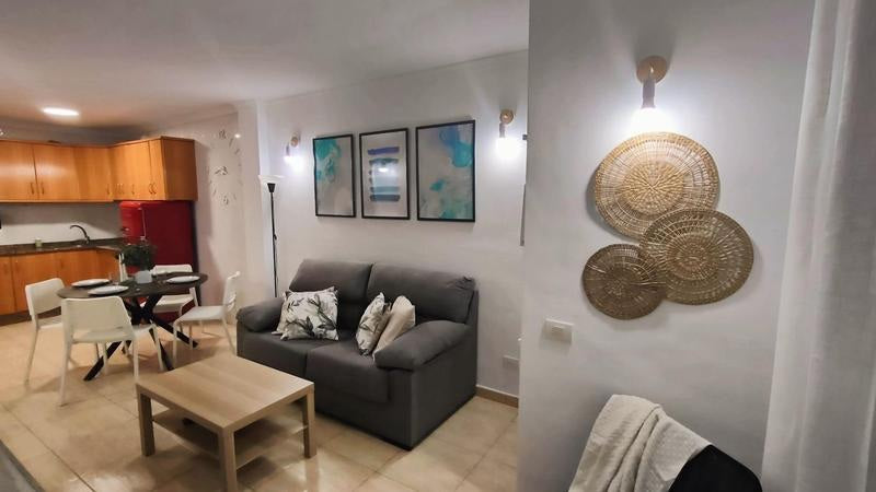 Caledonia Park Beachfront Luxury Apartment living room and kitchen 3