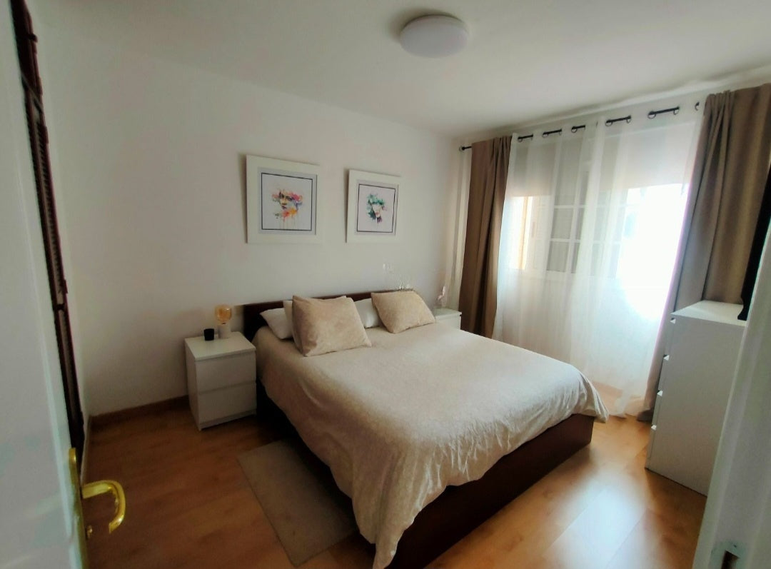 Costa Adeje Balcón del Atlántico Magnificent Apartment Bedroom with queen-size bed