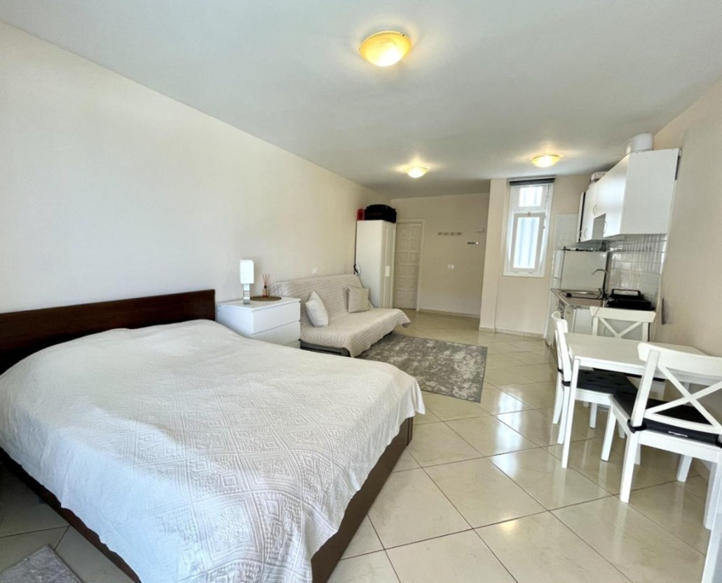 Costa Adeje Perfect Investor Apartment modern amenities living room and bed