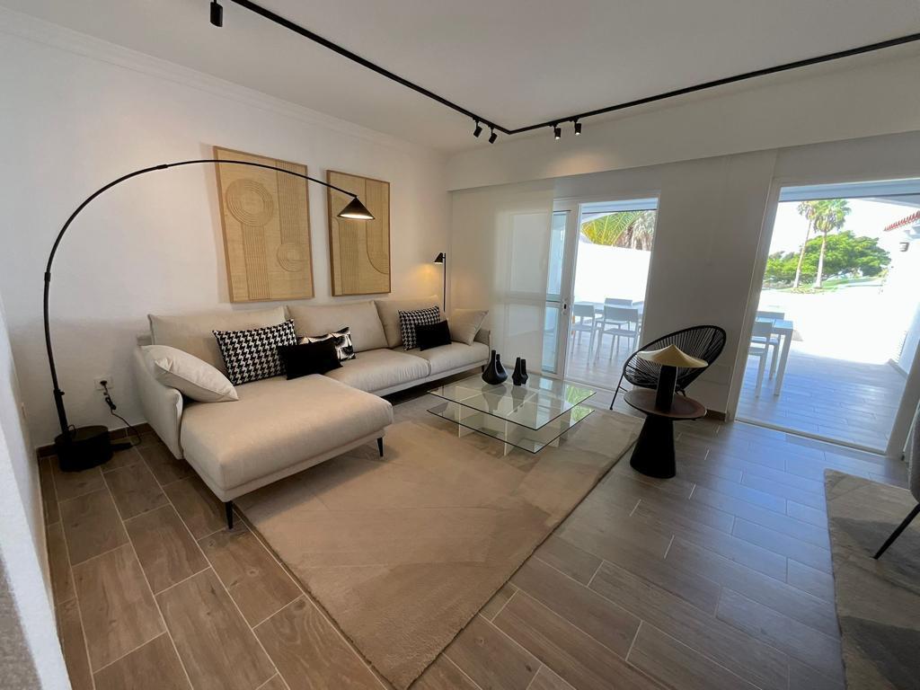 Golf Costa Adeje Luxury Villa Elegant living room
