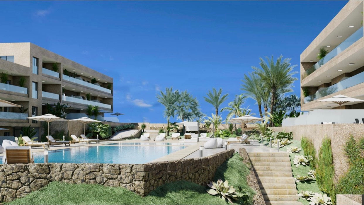 La Tejita Sotavento Suites amazing pool and solarium
