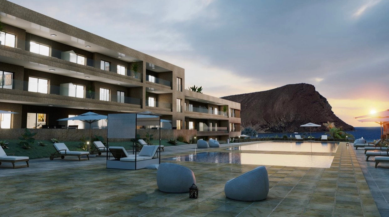 La Tejita Sotavento Suites sunset seaview