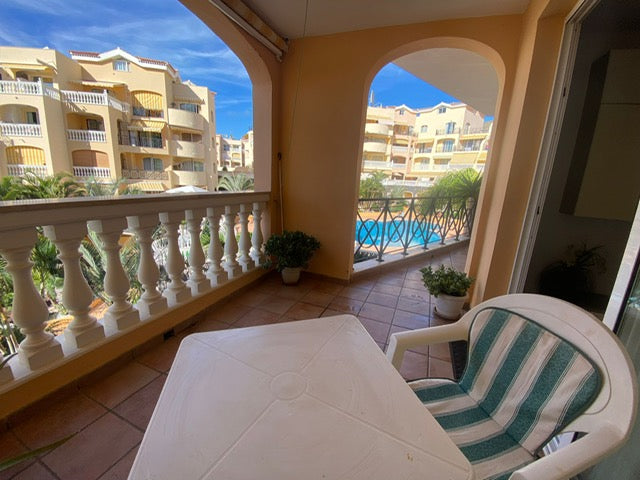Los Cristianos Parque Tropical II Seafront Apartment Pool View Terrace
