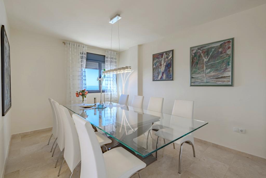 Pal Mar La Arenita Spacious Duplex Penthouse elegant dining room