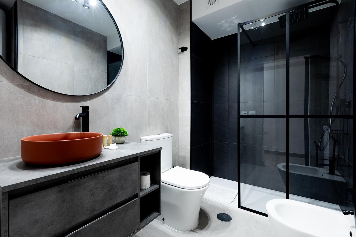Spacious 2-Bedroom Apartment for Sale in Playa Paraiso Minimalist bathroom with walk-in shower 2