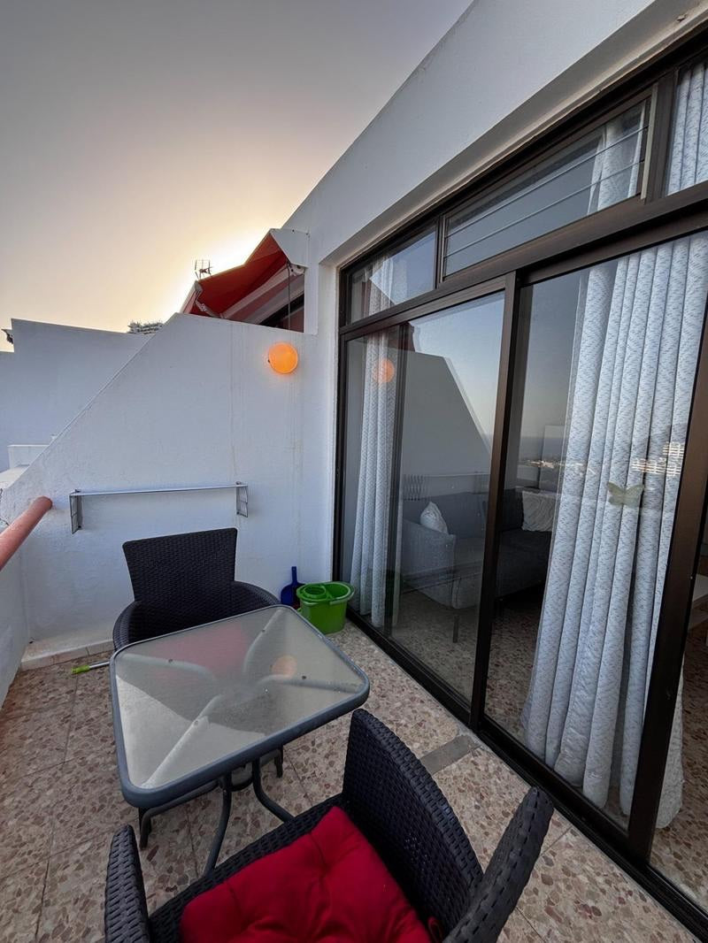 Spacious Apartment, Long-Term Rental, Adeje, Private terrace with outdoor furniture