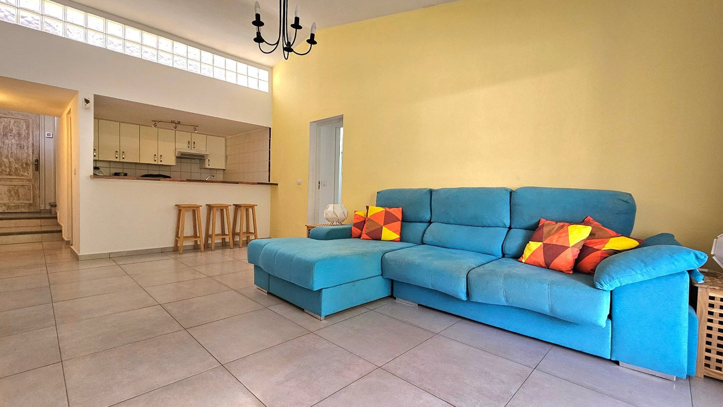 Chayofa Must-see Apartment El Morro cozy living room with large sofa