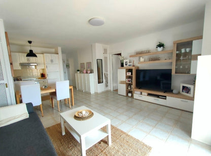 Costa Adeje Balcon del Atlantico Magnificent Apartment living room with cool amenities