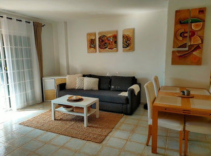 Costa Adeje Balcon del Atlantico Magnificent Apartment living room with large sofa