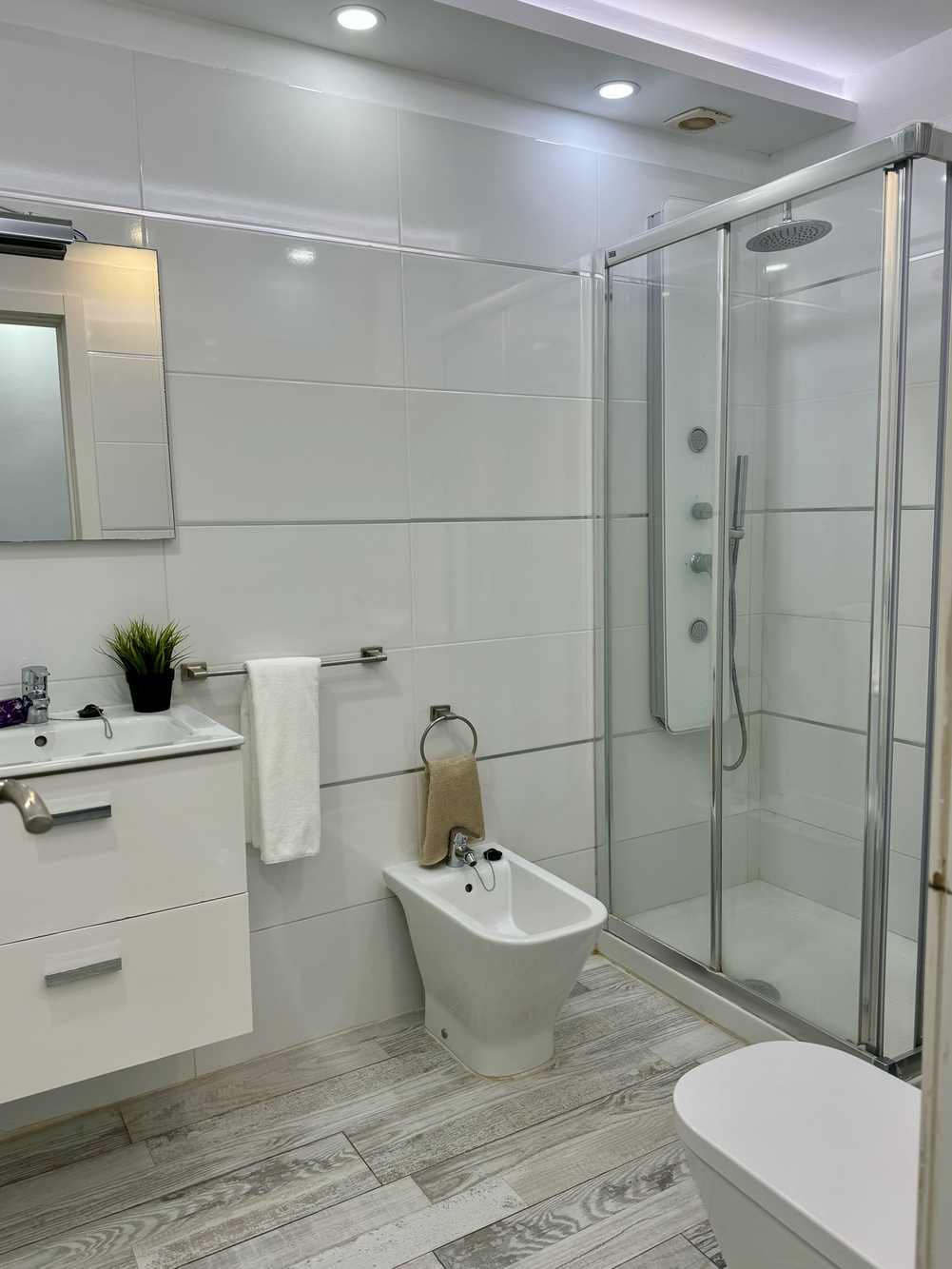 Costa_Adeje_Charming_Renovated_Apartment_batroom_modern_amenities_glass_shower