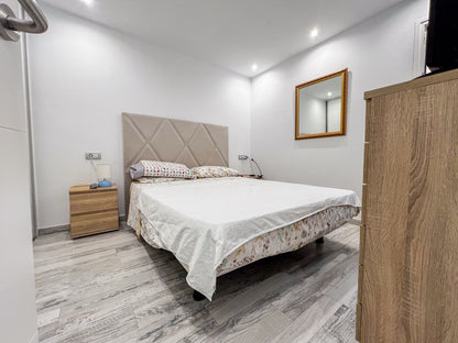 Costa Adeje Mareverde Fanabe Unique Apartment cozy bedroom with queen-size bed