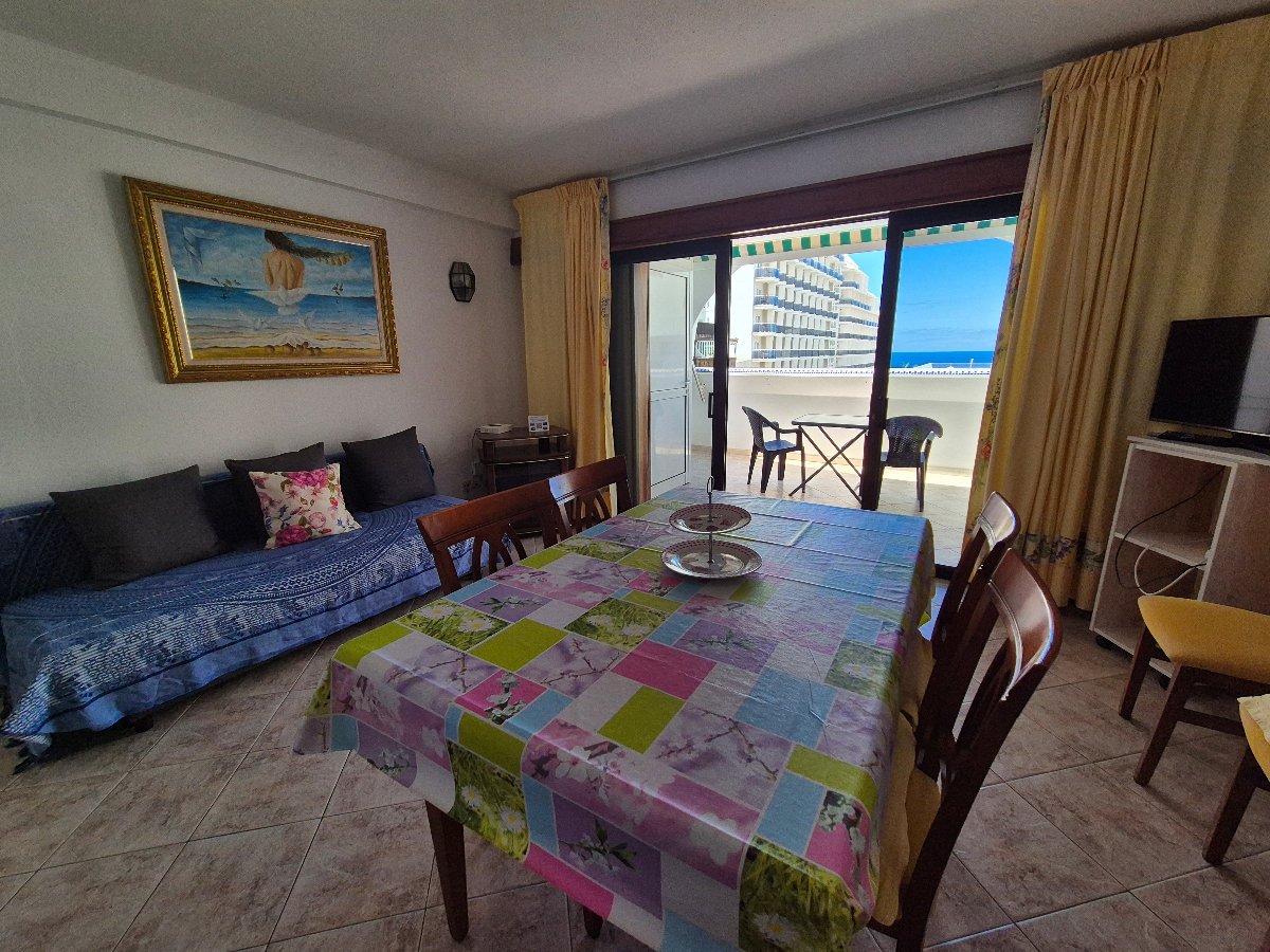 Costa Adeje Oceanfront Luxury Parque Royal Fanabe cozy living room with large sofa