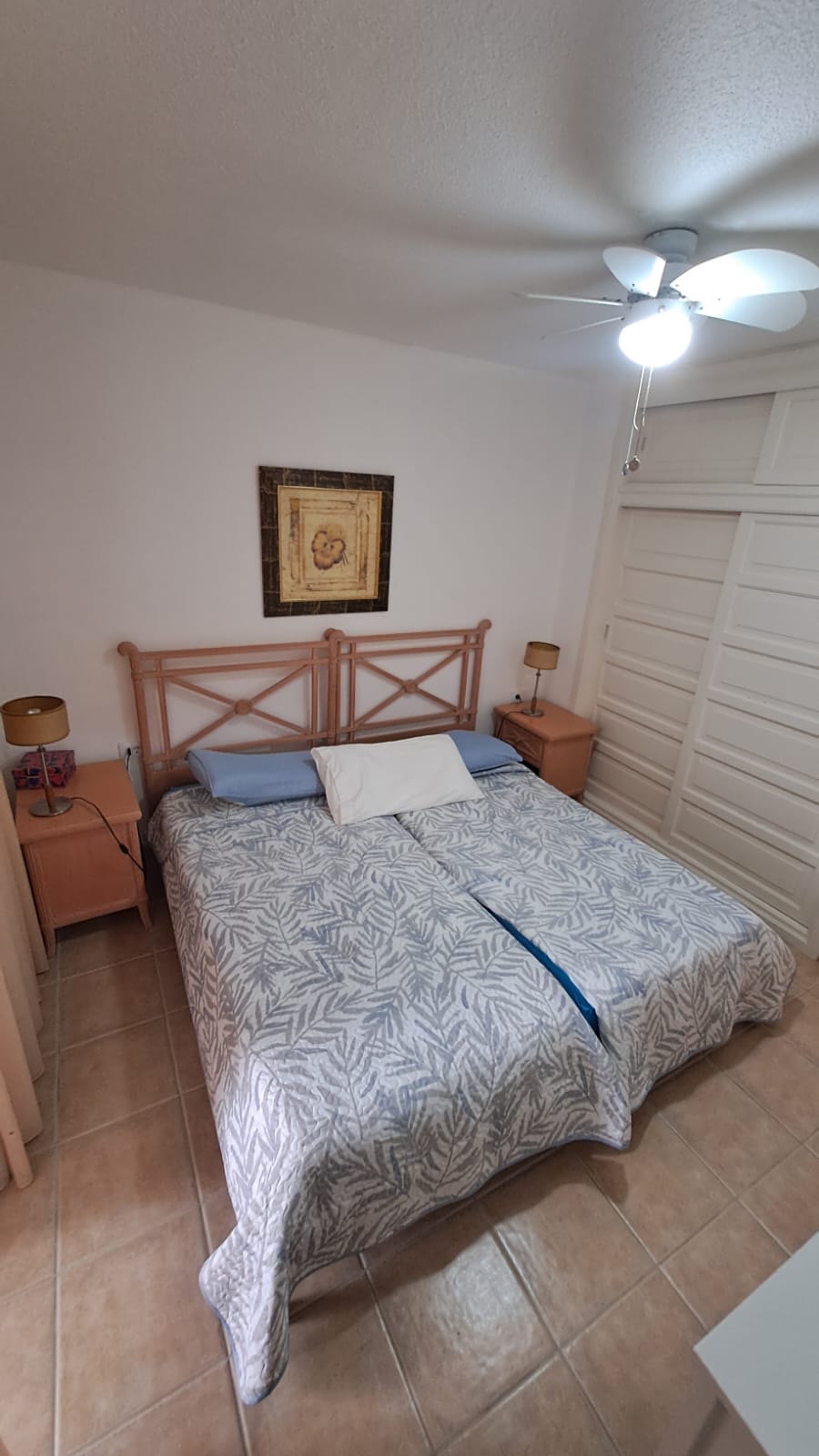 Costa Del Silencio Ocean Gem Villa Sissi bedroom with queen-size bed