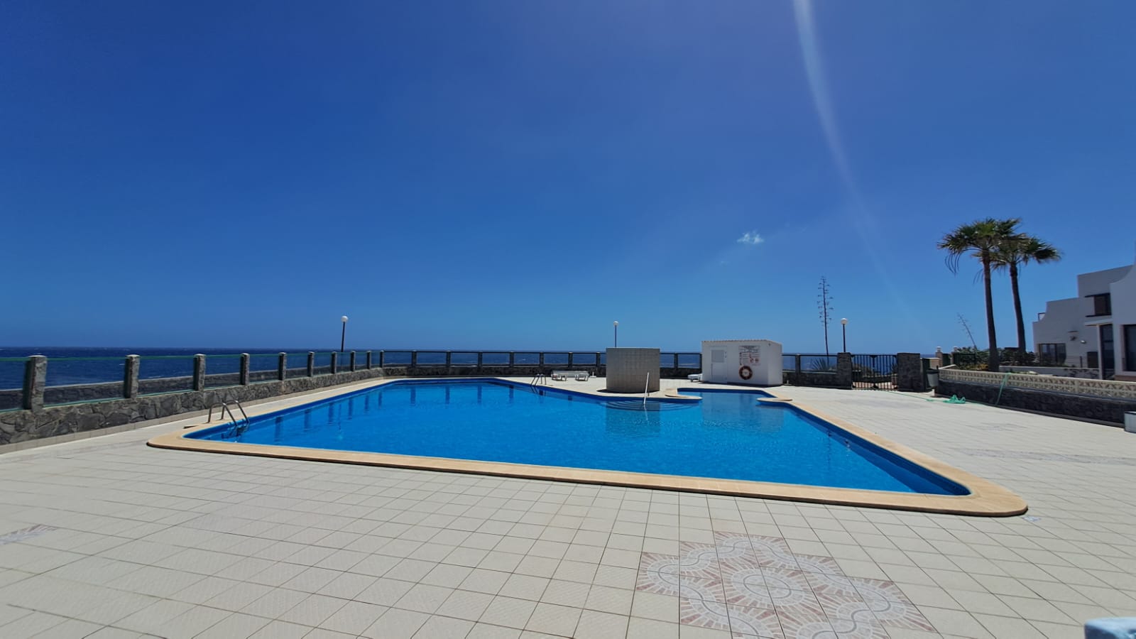 Costa Del Silencio Ocean Gem Villa Sissi complex pool with ocean view