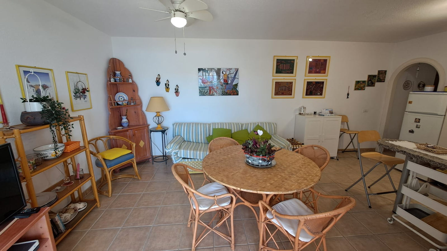 Costa Del Silencio Ocean Gem Villa Sissi cozy living room with nautic details