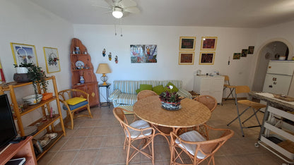 Costa Del Silencio Ocean Gem Villa Sissi cozy living room with nautic details