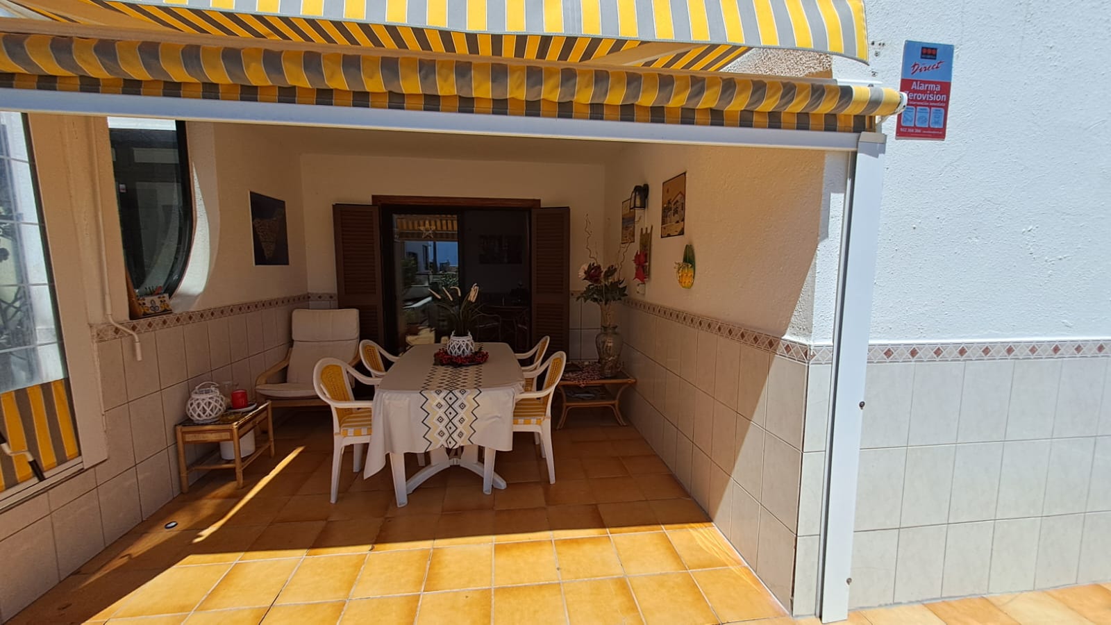 Costa Del Silencio Ocean Gem Villa Sissi cozy terrace inside
