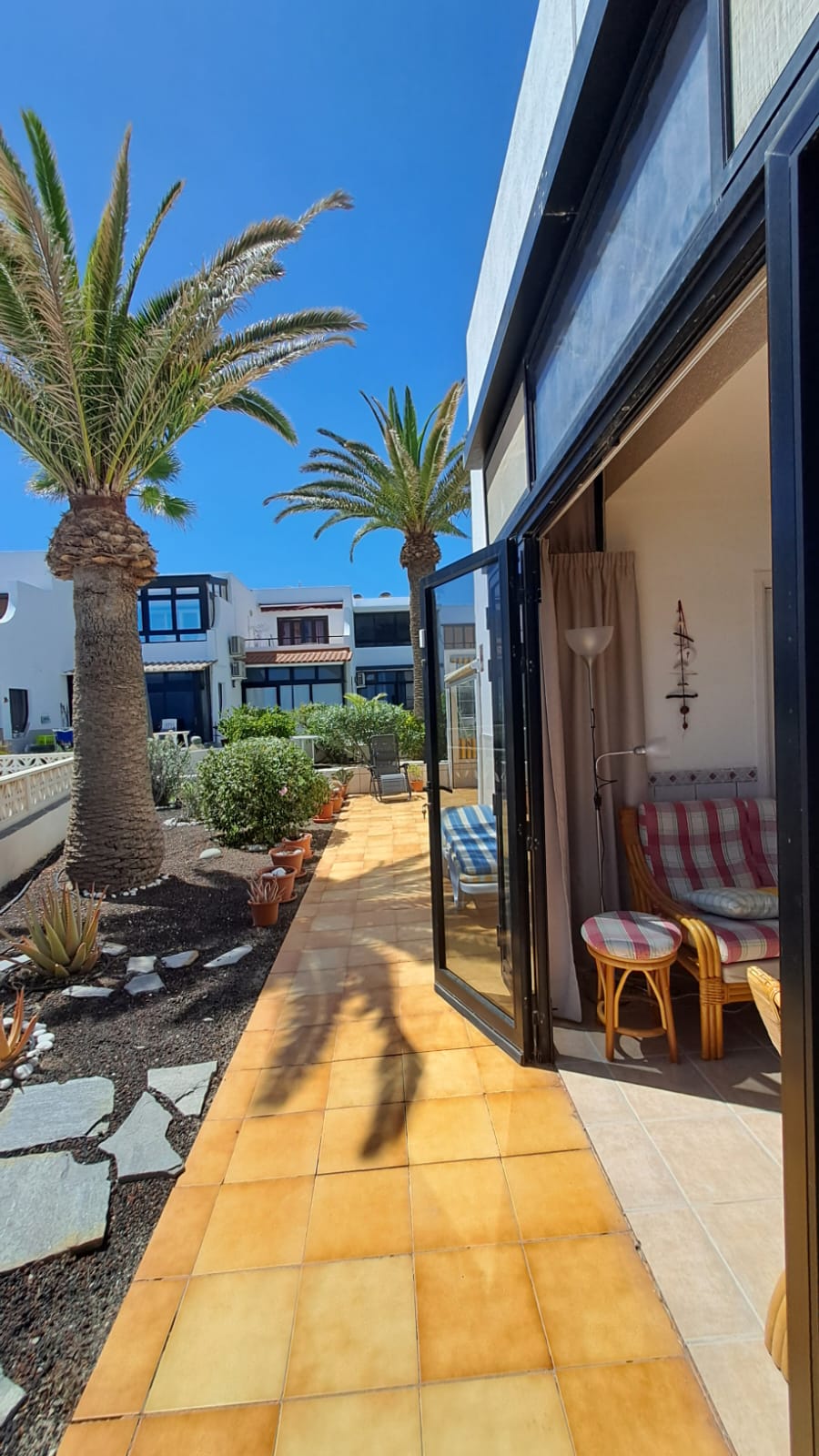 Costa Del Silencio Ocean Gem Villa Sissi palm outdoor