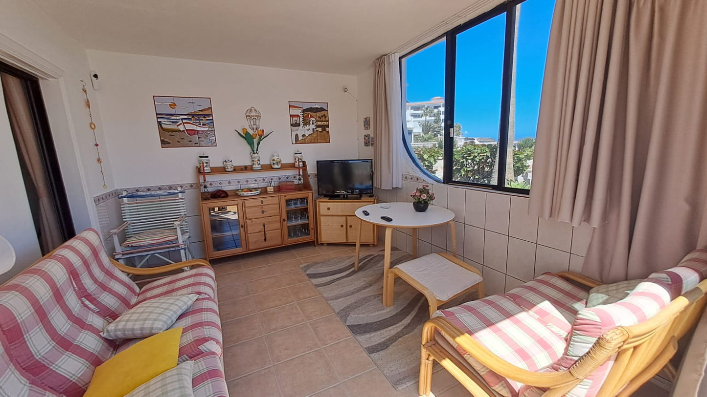 Costa Del Silencio Ocean Gem Villa Sissi second living room with nautical decor