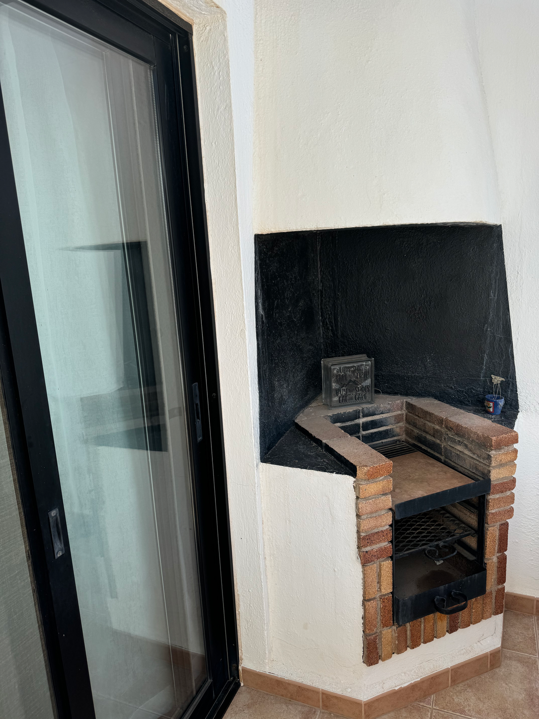 Cozy long term rent Amarilla Apartment Tenerife barbecue
