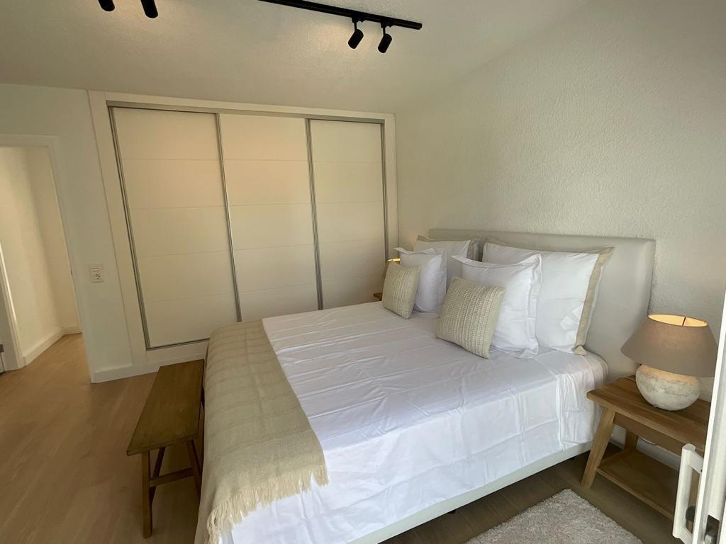 Golf Costa Adeje Luxury Villa Elegant bedroom with queen-size bed