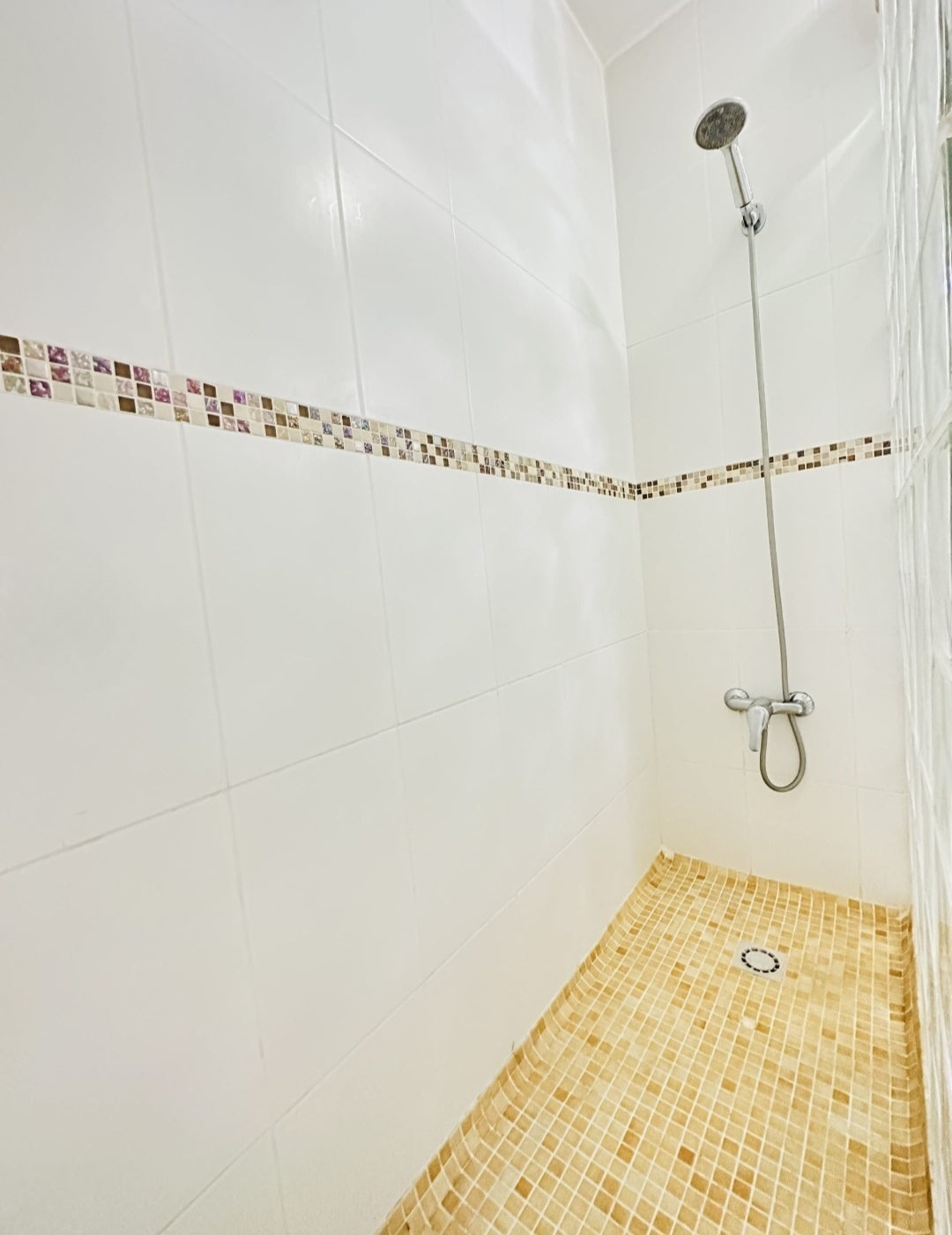 Heart of Los Cristianos Apartment Tenerife modern fully equipped bathroom shower