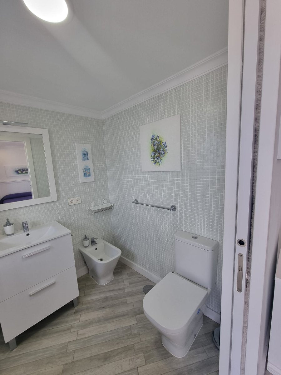 Las Americas Unique Penthouse View modern fully furnished bathroom 