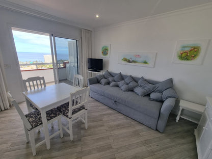 Las Americas Unique Penthouse View spacious living room with flat screen tv
