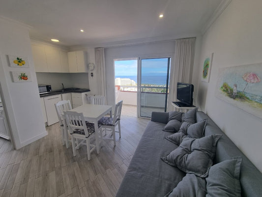 Las Americas Unique Penthouse View spacious living room with large sofa