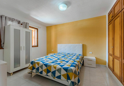 Los Cristianos Charming Apartment Tenerife bedroom with queen-size bed