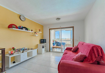 Los Cristianos Charming Apartment Tenerife living room flat screen tv