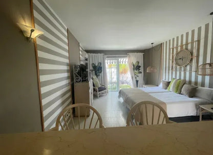 Los Cristianos Dream Duplex Tenerife second bedroom with stylish amenities and terrace 