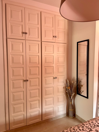 Magnificent Augusta Park Amarilla Golf Apartment bedroom with queen-size bed 3
