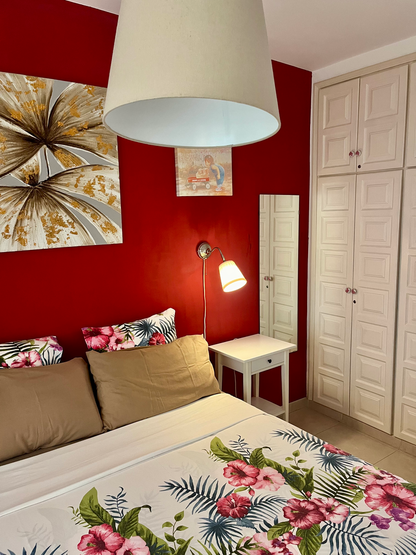 Magnificent Augusta Park Amarilla Golf Apartment bedroom with queen-size bed 5
