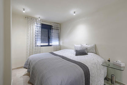 Pal Mar La Arenita Spacious Duplex Penthouse Stylish bedroom with stunning queen-size bed