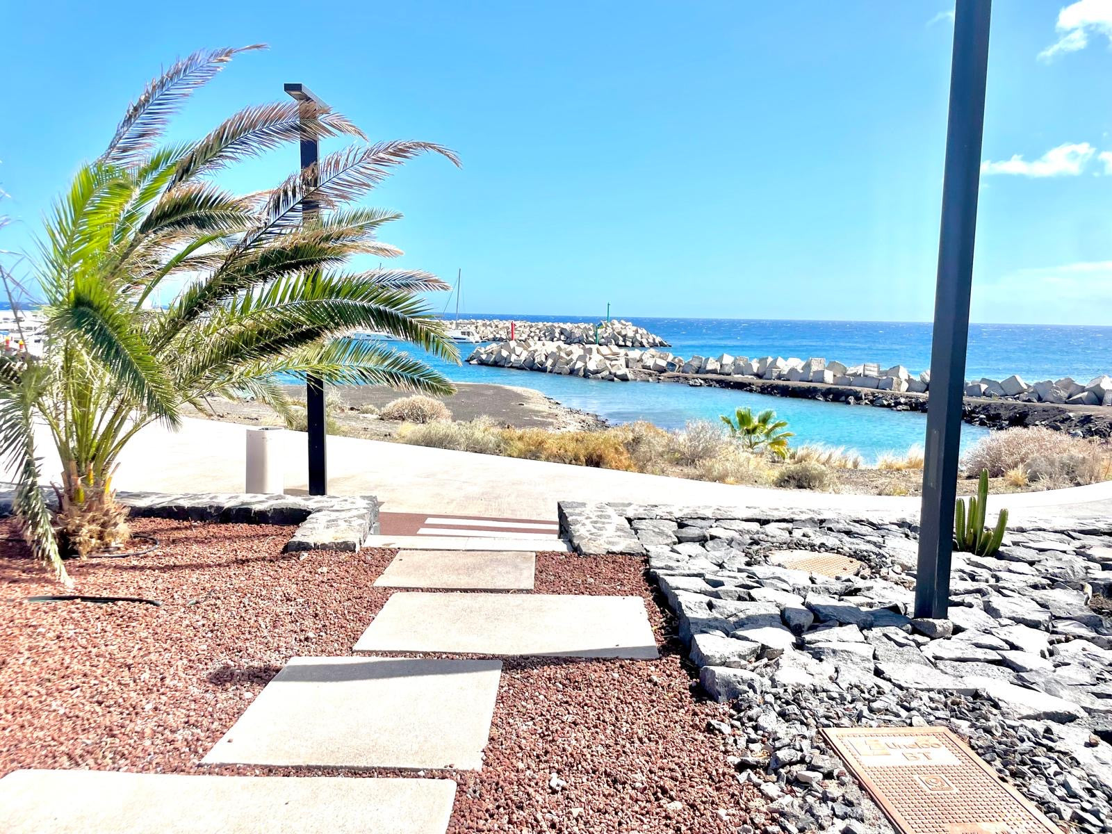 Stunning Sea View Apartment at Amarilla Golf  outside