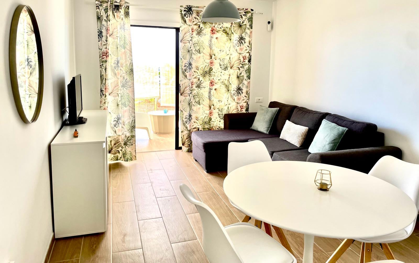 Stunning Sea View Apartment at Amarilla Golf with fully renovated living room 3