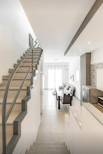 Stylish Apartment with Pool Las Américas Altamar Spacious living room with flat-screen TV  2